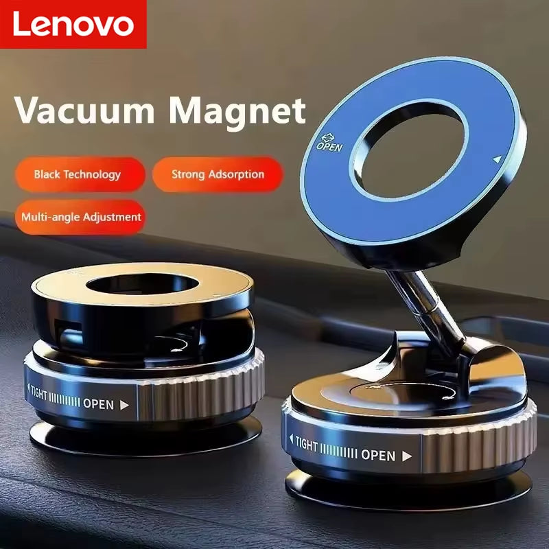 Lenovo CAR Phone Magnetic Stand Multi-Functional Vacuum Adsorption Stretching and Folding 360° Rotate Navigation Stand
