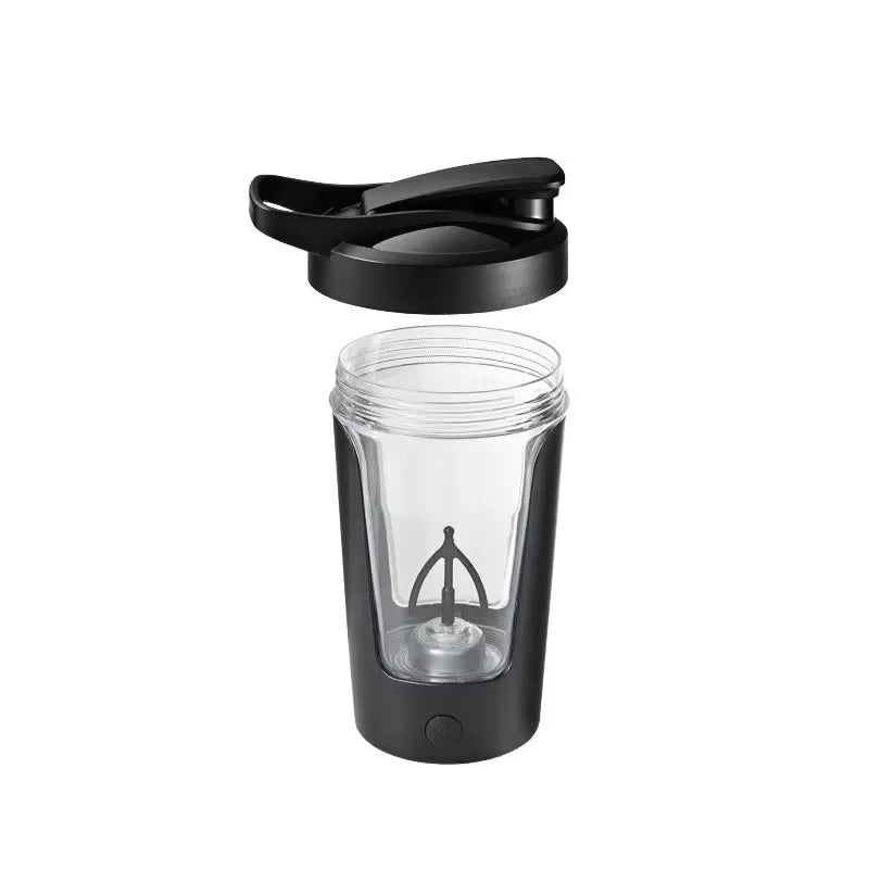 Portable Electric Protein Shaker Cup for Milk Powder Mixing Automatic Blender Travel Essential Outdoor Sports Accessory