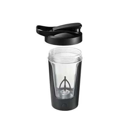 Portable Electric Protein Shaker Cup for Milk Powder Mixing Automatic Blender Travel Essential Outdoor Sports Accessory